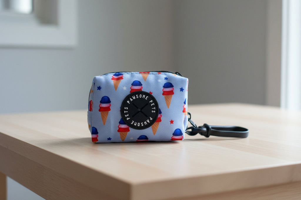 WASTE BAG HOLDER-USA ICE CREAM